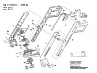 Bosch 0 600 824 061 PRT 23 Grass Trimmer 230 V / GB Spare Parts PRT23